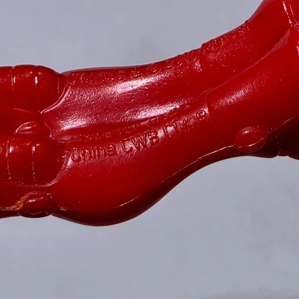 Marvel Iron Man 2 McDonalds 2010 Happy Meal Flying Action Figure Red Rolling